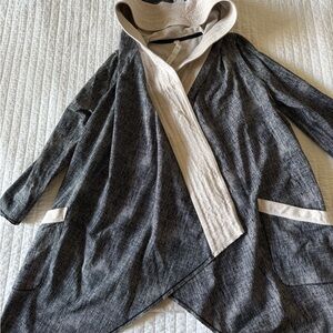 Lululemon Athletica Cream and Black Jacket